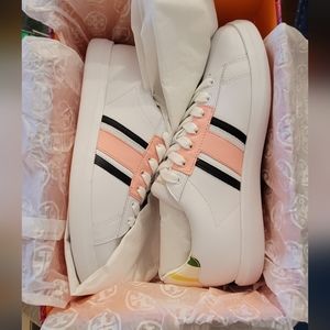 Brand New Tory Burch Howell T-Saddle Court Sneakers Size 9 1/2